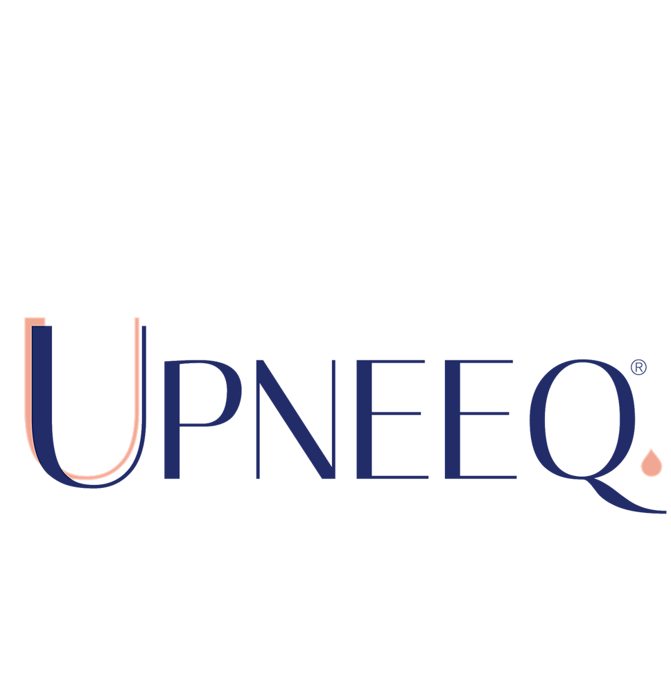 Upneeq logo with unique typography and design.